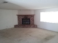 AV home with fireplace and covered patio 13